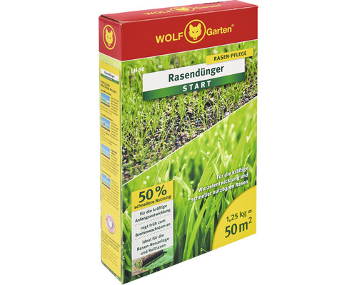 Wolf Garten Engrais pour gazon Start Pack pour entretien du gazon