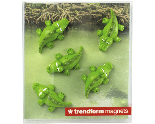 Trendform Magnete mit Krokodilmotiven