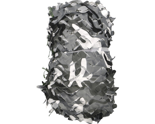 Rouleau de filet de camouflage gris