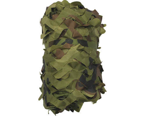 Bâche de camouflage enroulée pour l''extérieur