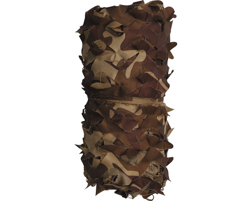 Filet de camouflage enroulé avec motif de feuilles pour la chasse et les activités de plein air