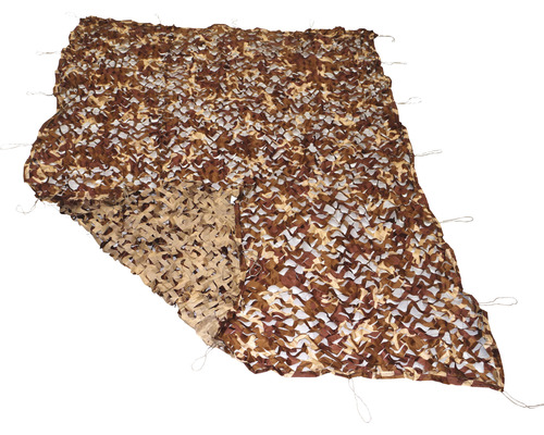 Filet de camouflage avec différents motifs pour la couverture