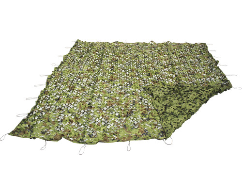 Filet de camouflage avec boucles de fixation