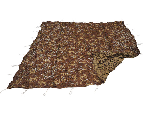 Filet de camouflage avec boucles de fixation