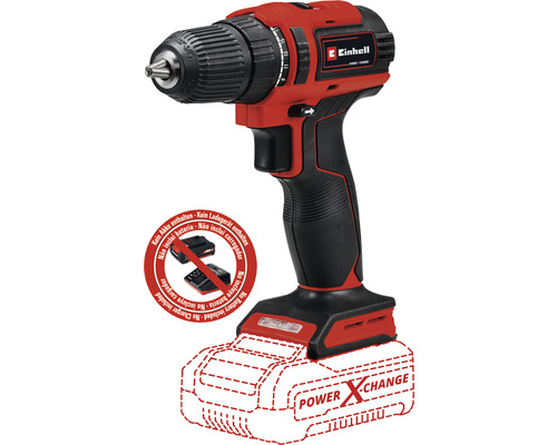 Perceuse-visseuse sans fil Einhell Power X-Change TE-CD 18/40 Li BL, sans batterie ni chargeur