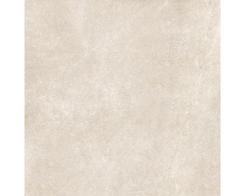 Dalle de terrasse en grès cérame fin Modern Concrete beige bord rectifié 100 x 100 x 2 cm Carreau de céramique avec surface mate