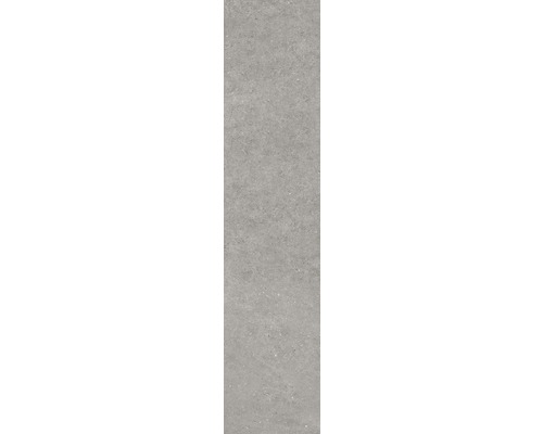 Feinsteinzeug Terrassenplatte Portland Londra rektifizierte Kante 180 cm x 40 cm x 2 cm Graue Feinsteinzeugfliese mit matter Oberfläche