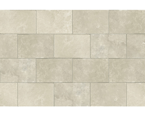 Rechteckige Wandfliesen aus Keramik im Mauerverband