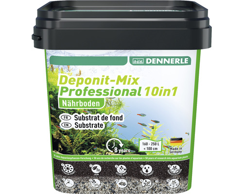 Dennerle Deponit Mix Professional 10in1 substrat nutritif dans un seau