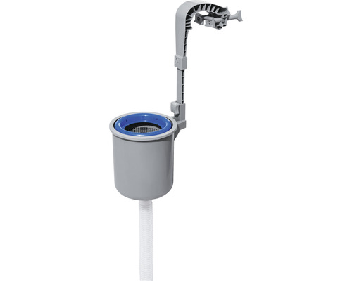 Écumeur de piscine avec support pour le nettoyage de surface