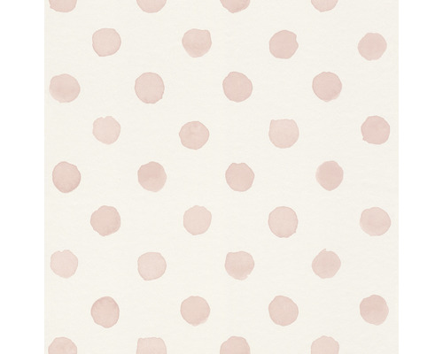 Papier peint intissé 252019 Bambino XIX points rose Papier peint à motif à pois