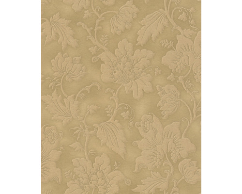 Vliestapete 570472 Trianon XIII Ranke mattgold Tapete mit floralem Muster