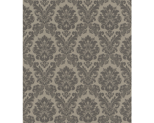 Vliestapete 570557 Trianon XIII Ornament taupe Tapete mit floralem Damastmuster
