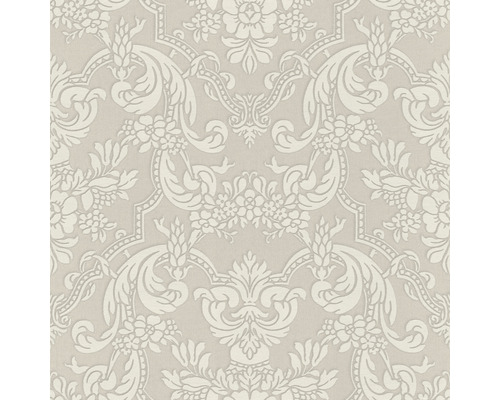 Vliestapete 570625 Trianon XIII Ornament grau Tapete mit floralem Damastmuster