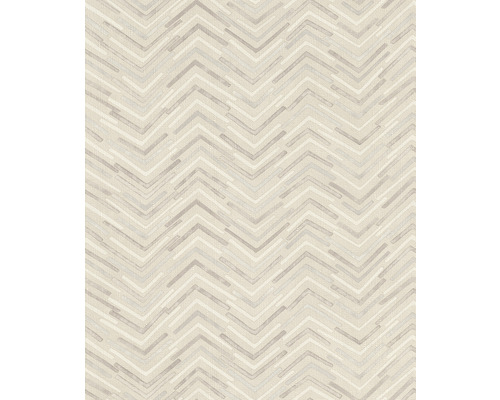 Papier peint intissé 560954 Barbara Home Collection 3 géométrique beige