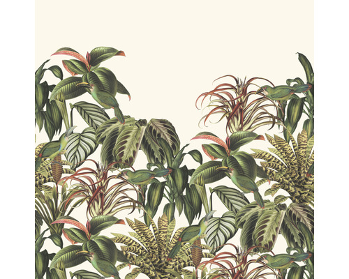 Papier peint panoramique intissé 561395 Barbara Home Collection 3 Botanic vert 6 parties 300 x 300 cm