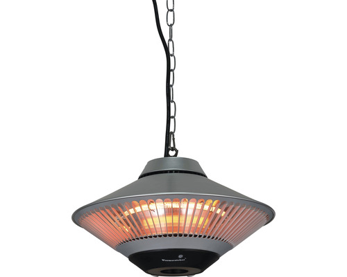 Radiateur chauffant suspendu pour l''extérieur avec chaîne de fixation