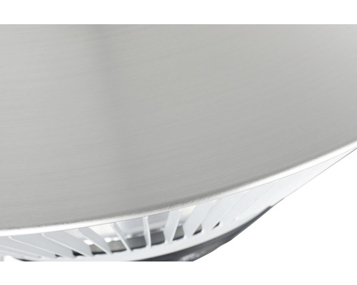 Gros plan d''un plafonnier en métal