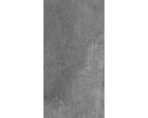 Carrelage sol et mur en grès cérame fin Cortina graphite 60 x 120 cm