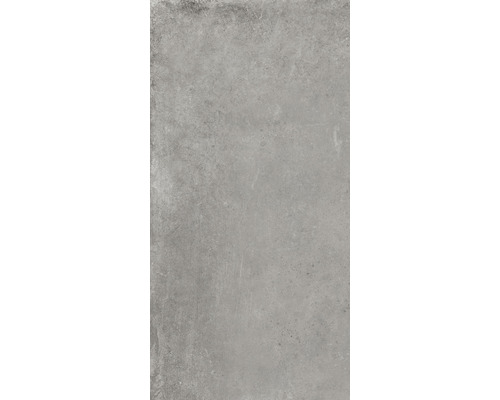 Carrelage sol et mur en grès cérame fin Cortina grey 30 x 60 cm