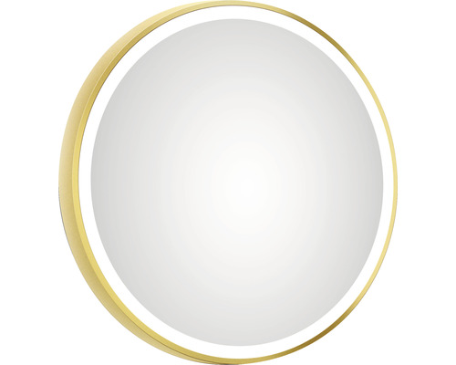 Miroir de salle de bains à LED Bronze Circular Ø 60 cm IP 24-0