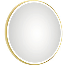 Miroir de salle de bains à LED Bronze Circular Ø 80 cm IP 24