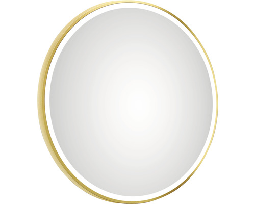 Miroir de salle de bains à LED Bronze Circular Ø 80 cm IP 24