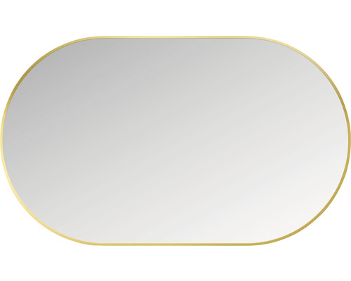 Miroir ovale avec cadre