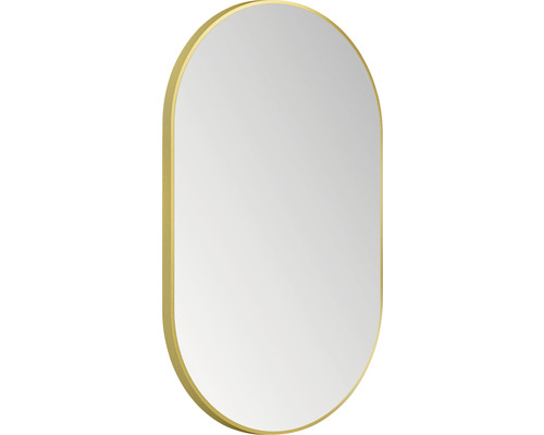 Miroir ovale avec cadre