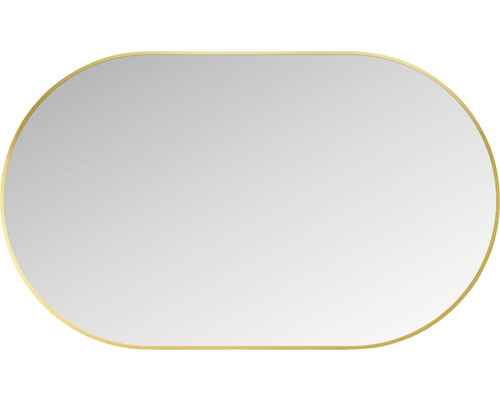 Miroir ovale avec cadre