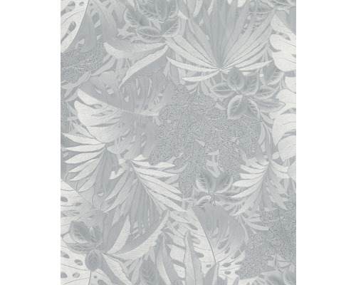 Papier peint intissé 33301 Botanica feuilles gris argent