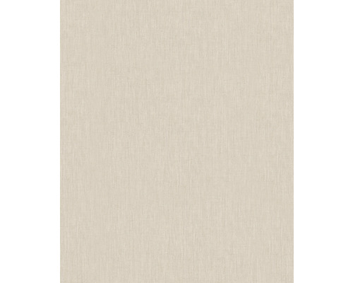 Papier peint intissé 33327 Botanica uni aspect textile beige crème