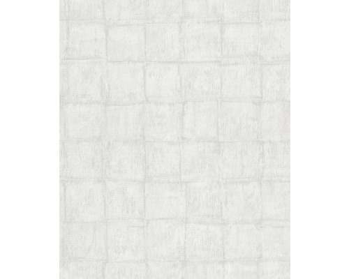 Papier peint intissé 33968 Botanica aspect carrelage gris