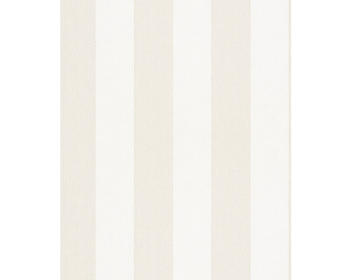 Vliestapete 82260 Kids Walls Streifen beige weiß Tapete mit Streifenmuster