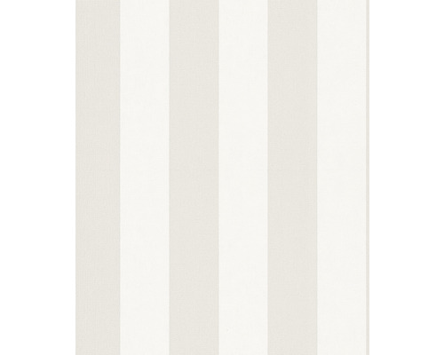 Papier peint intissé 82263 Kids Walls rayures taupe blanc