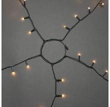Guirlande lumineuse avec anneau pour sapin de Noël
