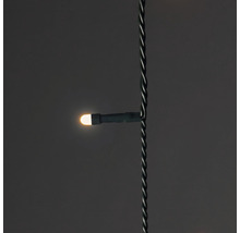 Guirlande lumineuse avec une LED à lumière chaude