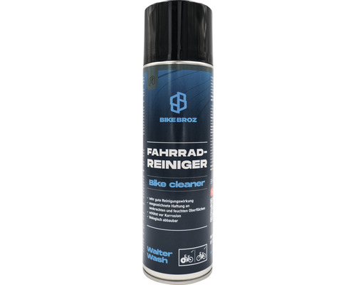 Produit de nettoyage pour vélo en spray Bike Broz Walter Wash Nettoyant pour vélo en bombe aérosol