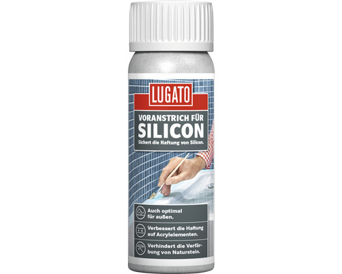 Couche d'apprêt Lugato pour silicone incolore 100 ml