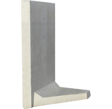Angle en béton en forme de L pour stabilité et support