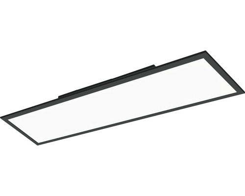Panneau lumineux Smart Light LED zigbee Bluetooth 33,5W 4150 lm CCT tons de blanc réglables hxlxL 50x300x1200 mm noir - Compatible avec SMART HOME by hornbach