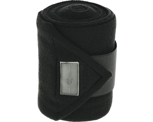 Bandage tissé KERBL 350 x 12 cm 4 pièces noir