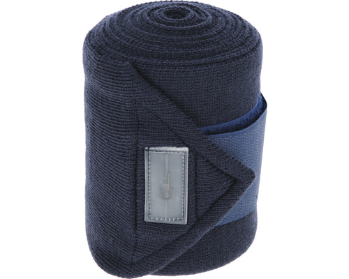 Bandage tissé KERBL 350 x 12 cm 4 pièces bleu marine