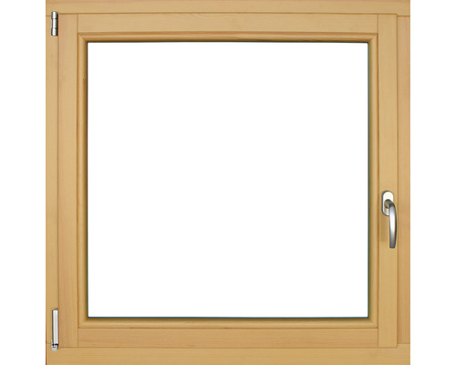 Fenêtre en bois 1 vantail ARON Renova pin laqué S20 pin 750x900 mm tirant gauche