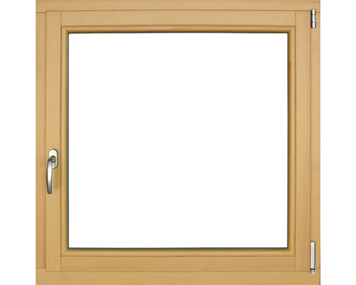 Holzfenster 1-flg. ARON Renova Kiefer lackiert S20 kiefer 800x600 mm DIN Rechts Holzfenster mit Dreh-Kipp-Funktion und Fenstergriff