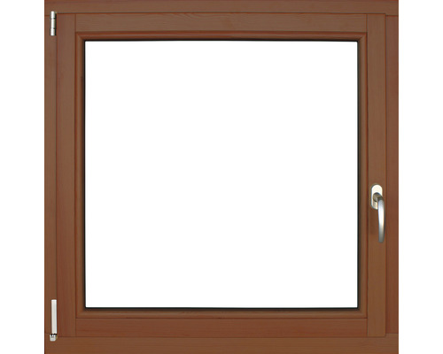 Holzfenster 1-flg. ARON Renova Kiefer lackiert S30 kastanie 600x600 mm DIN Links