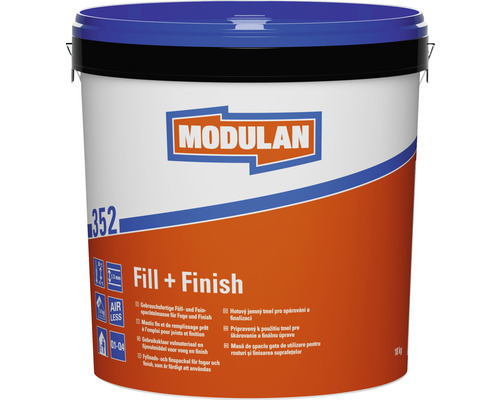 Enduit fin et de remplissage MODULAN Fill+Finish 352 18 kg