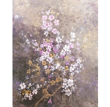 Image murale décorative avec motif floral