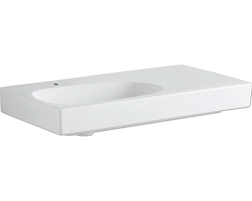 Vasque GEBERIT Citterio tablette à droite 90 x 50 cm blanc KeraTect® vernis spécial 500548011