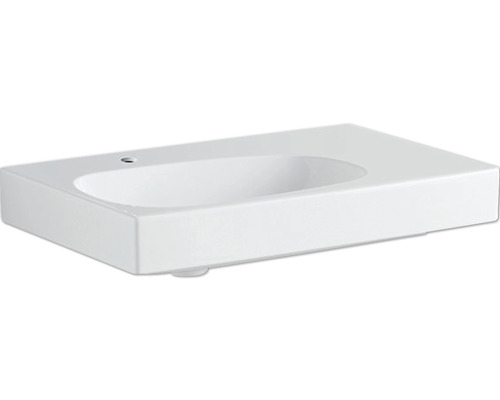 Vasque GEBERIT Citterio tablette à droite 75 x 50 cm blanc KeraTect® vernis spécial 500545011
